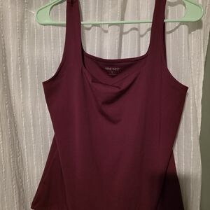 Nine West Women's Deep Red Camisole